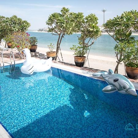 Dream Inn - Royal Palm Beach Villa Dubai Exteriör bild